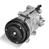 SYKRSS 98320 A/C Compressor with Clutch Compatible with Dodge Grand Caravan Avenger Journey 11-20 2.4L/3.6L, Compatible with Chrysler 200 11-14 2.4L/3.6L, Compatible with Volkswagen Routan 11-14 3.6L