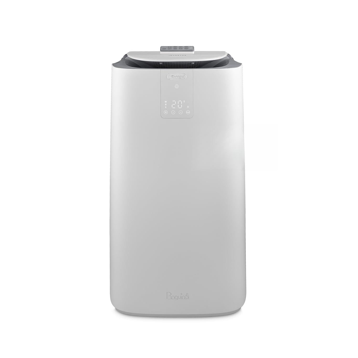 De'Longhi Pinguino GentleJet Inverter – Condizionatore Portatile 3 in 1 con Deumidificatore e Ventilatore, 13.000 BTU/h per Ambienti fino a 130 m³, Silenzioso, Classe A+, Bianco (PACAP130IGENTLEJET)