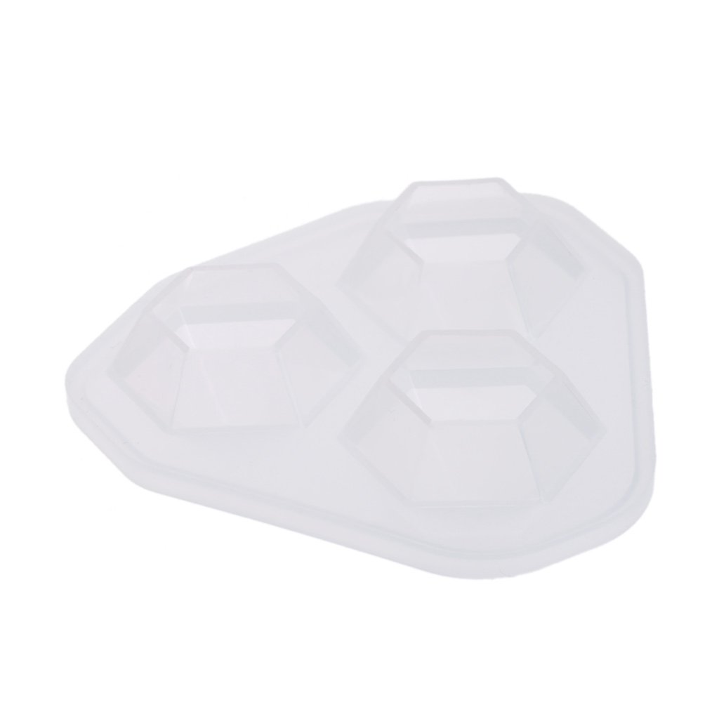 Hredyqw Crystal Epoxy Mold Silicone Mold for Pendant Shape Craft Mold Silicone Mould Jewelry Making Tool