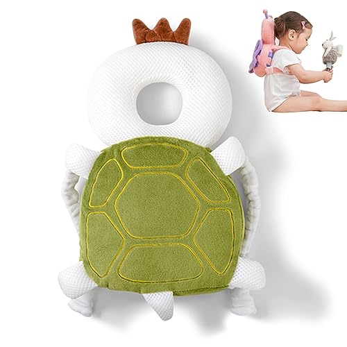 Image of Baby_Backpack Head Protection Pillow, Baby_Walkers Protective Safety Pad Backpack, Adjustable Baby_Fall Pillow Backpack for Crawling and Walking
