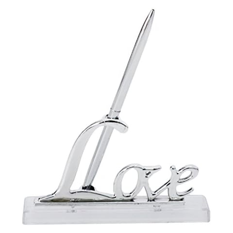 MagiDeal Wedding Guest Book Signing Pen Set Cover