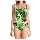 Traje de baño con estampado de tortuga digital 3D para mujer, J-rosa, M
