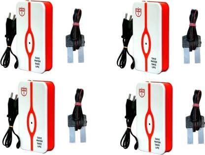 Tool Point Plastic Electric Water Tank Overflow Alarm UW-14 AC (Medium, White) (Pack of 4)