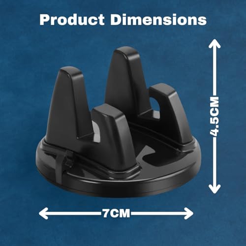 Image of KUSTAR Universal 360 Rotatable Car Mobile Holder | Anti-Slip Silicone Dashboard Phone Stand | Mobile Holder for Car Dashboard & Home /Office