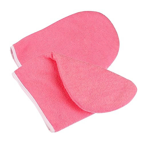 Veemoon 1Par Guantes de Cera para Manos Profesional de Spa Cubiertas para Tratamientos Casa para Maximizar la Hidratación