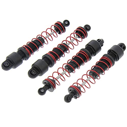 HPI Savage XS Flux Mini ASSEMBLED SHOCKS w/ RED SPRINGS) Front/Rear