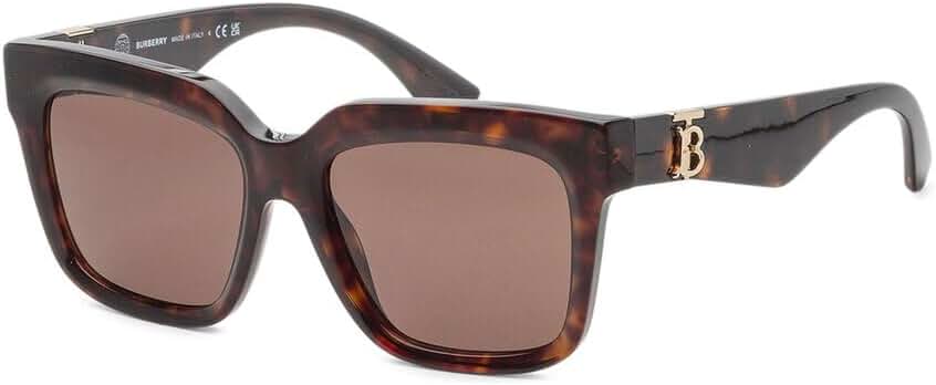 サングラス BURBERRY Woman Sunglasses Brown 0BE4419 300273 Amazon.com: BURBERRY Sunglasses BE 4419 300273 Dark Havana