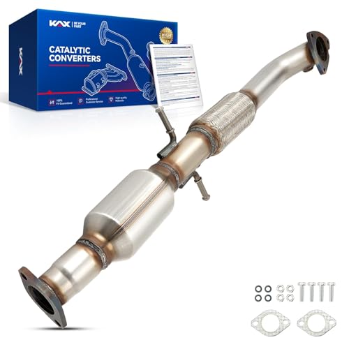 KAX Catalytic Converter Fit for 2011-2015 Regal, 2011-2016 LaCrosse 2.4L, 2013-2014 Malibu, 2014 Impala, Rear 54981 Stainless Steel High Performance 1PC (EPA Compliant)