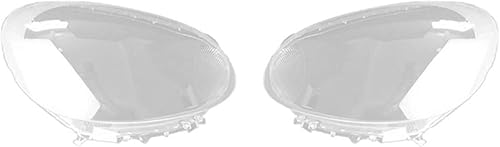 PODSI Car Headlight Shell Lamp Shade Transparent Lens Cover Headlight Cover, for Nissan March 2010-2015