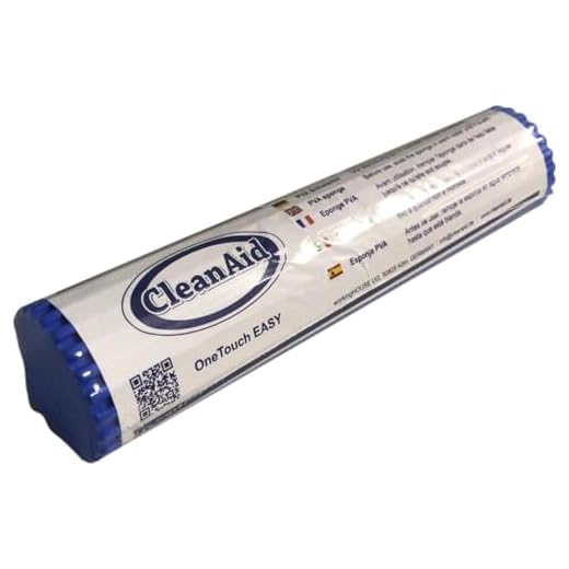 CleanAid Easy PVA Ersatzschwamm – Original Ersatzkopf für CleanAid Easy Schwammmopp | Hochabsorbierender PVA Schwamm-Refill für Laminat, Parkett & Fliesen | Langlebig & schnell wechselbar