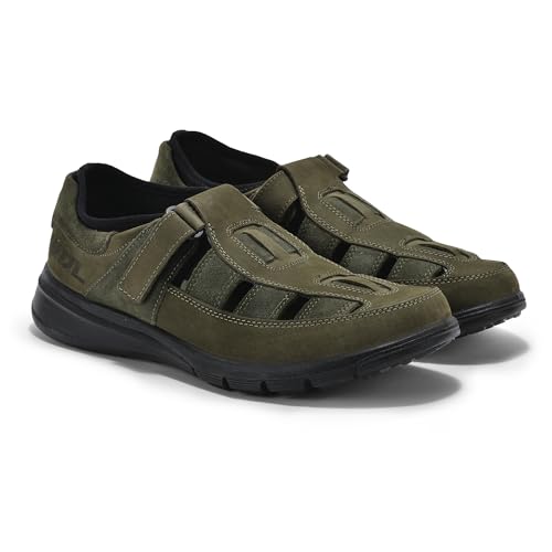 Image of Woodland Men's Leather Sandal