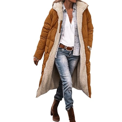 Manteau long et réversible en polaire chaude pour vos balades d'hiver
