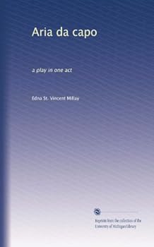 Paperback Aria da capo: a play in one act Book