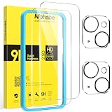 Niphabe 2+2 Pièces Verre Trempé pour iPhone 15 6.1