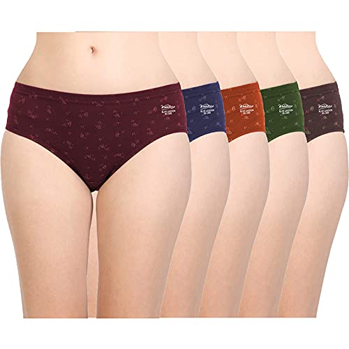 Women Cotton Printed Panties (Pack of 5)-image-41