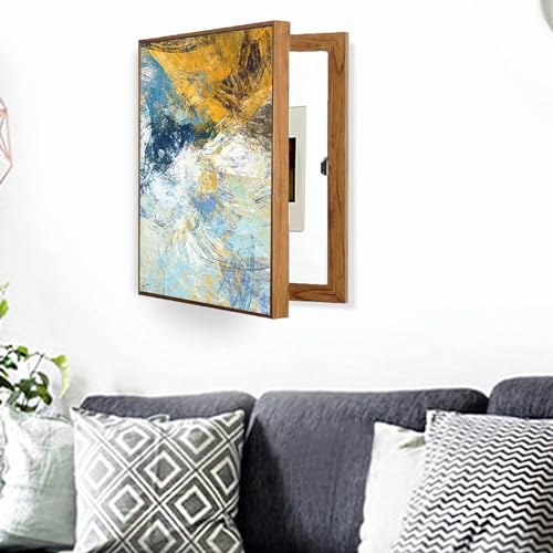 Boîte électrique compteurs de boîte couverture et tableau décoratif mural - 4