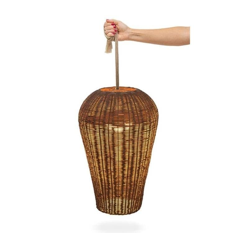 Suspension sans fil extérieure SAONA New Garden H50cm naturel