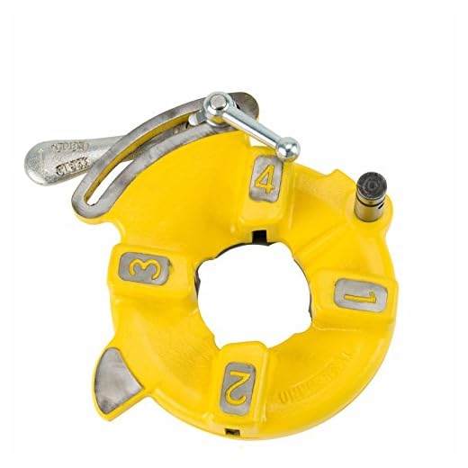 Steel Dragon Tools® 97065 Model 811A Quick Opening Die Head for RIDGID® 300 535 Pipe Threading Machine