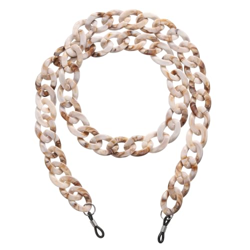 Image of uxcell Eyeglass Chains for Women, Acrylic Eyeglass Holder Chains Adjustable Sunglasses Lanyards Holder Chain for Glasses