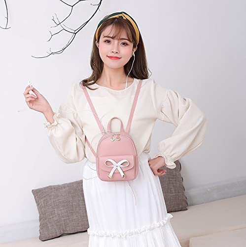 Image of NUWA Mini Backpack Purse for Women Small Backpack for Teen Girl Gifts Trendy Stuff Cell Phone Purse Crossbody Wallet Lightweight Pouch Bag (Pink9)