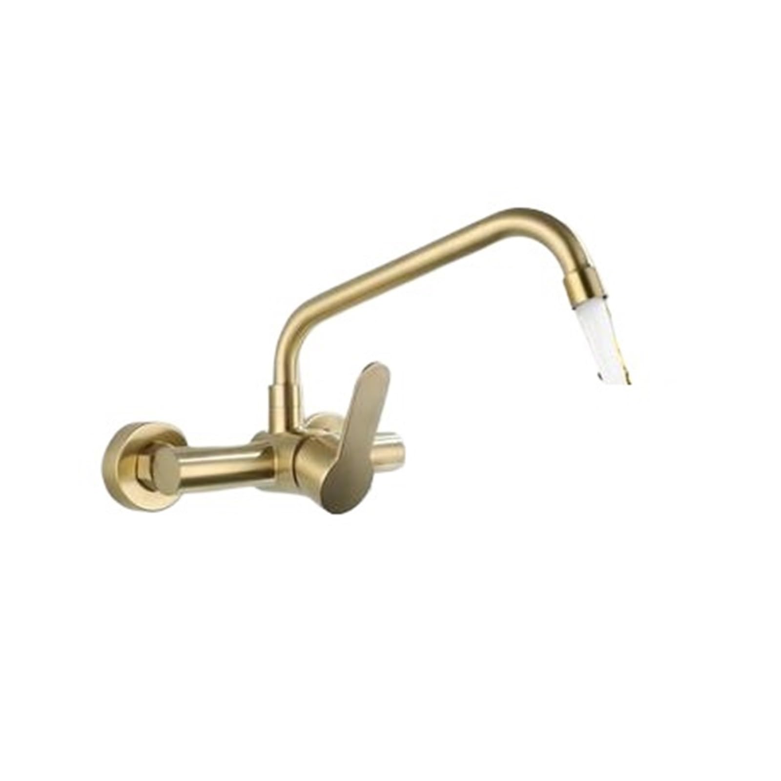 Robinet de cuisine rotatif pour évier de ferme et bar moderne en acier