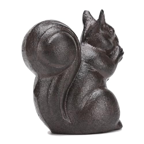 Figura Decorativa Ardillas de Hierro Fundido miniatura 5
