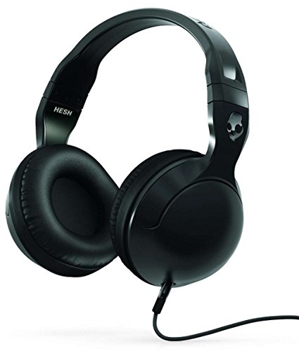 Skullcandy S6HSGY-374 Hesh 2 Over-Ear Headphone with Mic, Black/Gun Metal
