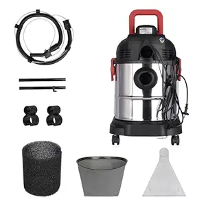 STARQ Wet and Dry Vacuum Cleaner for Home| 1000 Watt & 17 Kpa Suction |3in1 Multifunction Wet/Dry/Blowing|Break Resistant Tank| 1.5 MTR Hose (Upholstery)