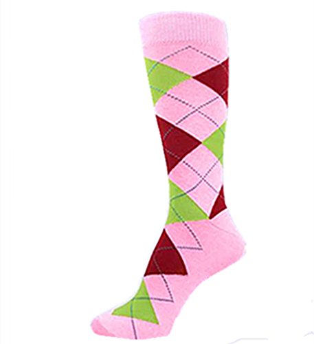 PolyMedea Men's Argyle Dress Socks