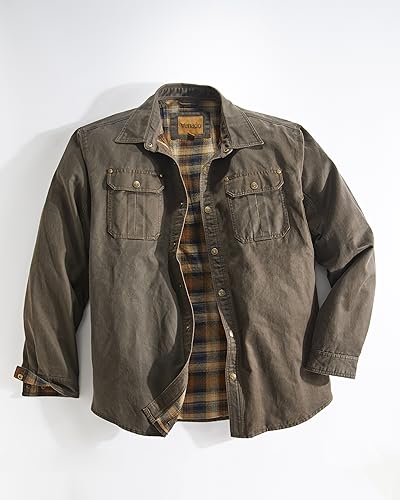 Venado Cotton Suede Concealed Carry Shirt Jacket4