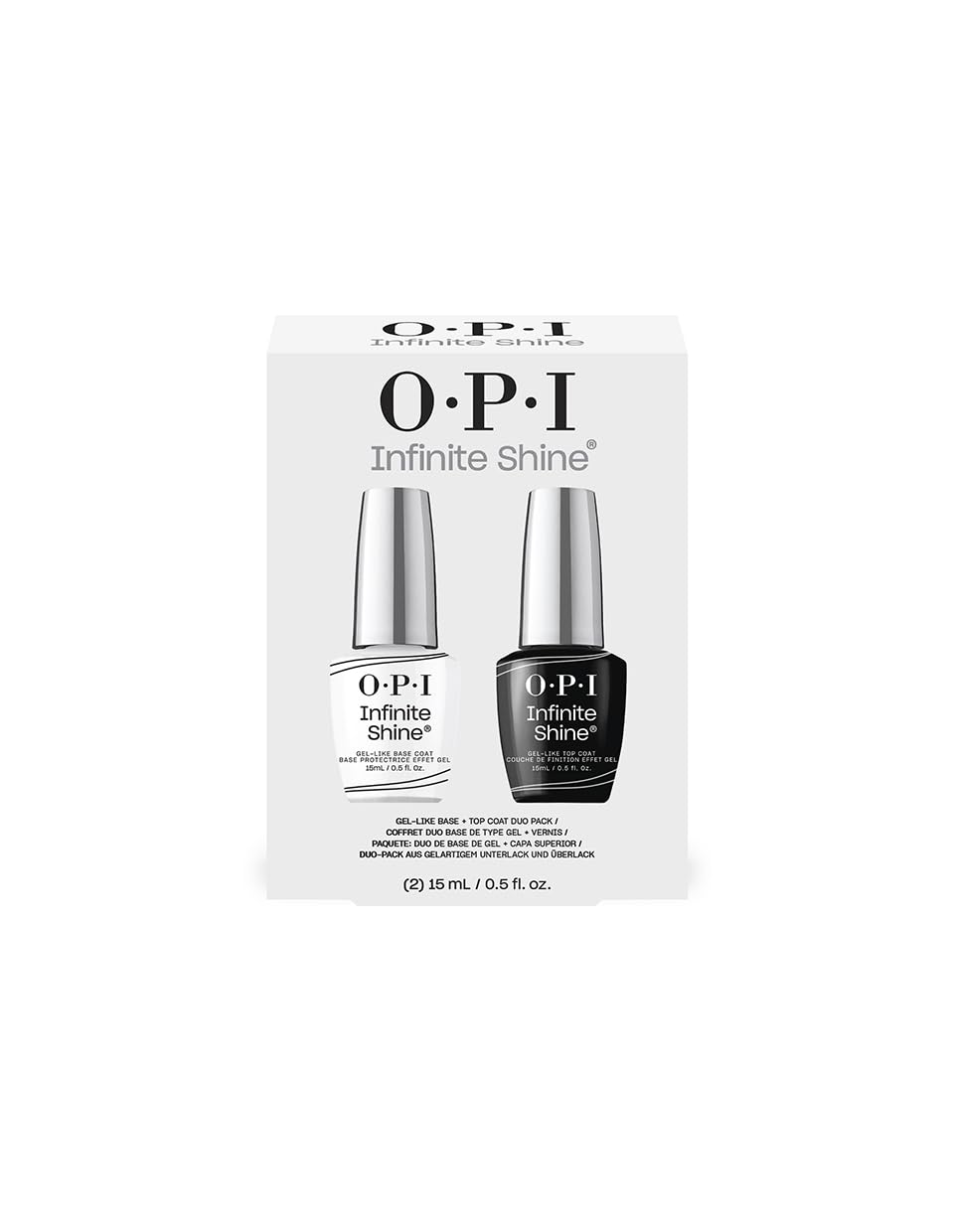 OPI Infinite Shine | Smalto per Unghie a Lunga Durata | Base & Top - 15ml