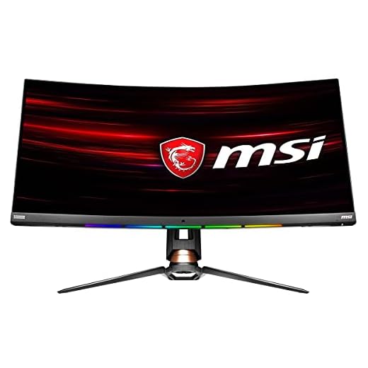 MSI Non-Glare Ultra Wide 21: 9 Aspect ratio 3440 X 1440 (Uwqhd) 144Hz Refresh Rate 1ms HDR 400 3K Resolution 34" Freesync Curved Gaming Monitor (OPTIX MPG341CQR),Black