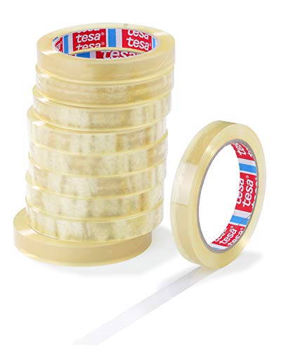 2 Stk. tesafilm Universal, 15mm breitx66lfm, transparent, 76mm Kern, 1 St. = 1 Box (10 Rollen)