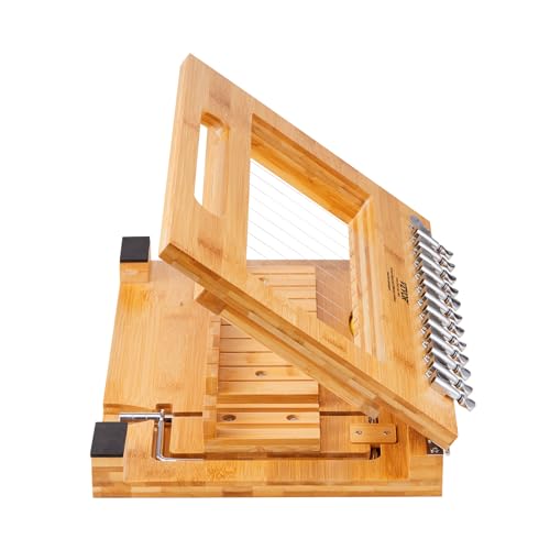 Vevor SOAP CUTTER 1-12 BARS Soap Cutter For Soap Making, Cut 1-12 Bars(1 Inch), Bamboo Soap Slicer With Steel Wire thumb #11