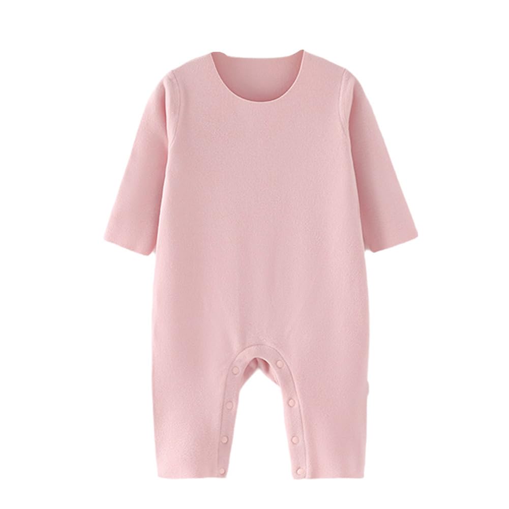 Combinaison Thermique pour Bébé Nourrisson Enfant Unisexe Ensemble Sous-Vêtement Thermique Pyjama Couche de Base Chaude Barboteuse Garçon Fille