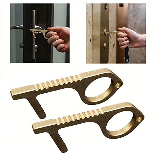 Contactless Safety Door Opener, Skoye Keep Hands Clean, Yellow, Push The Elevator...