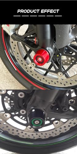 Patins protection essieu pour éviter rayures fourche Ducati