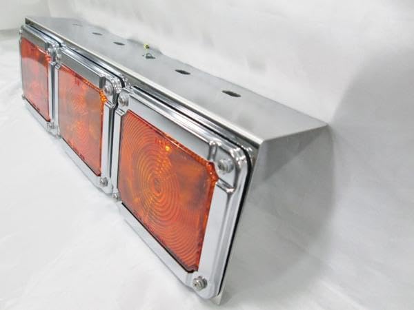 L/Rセット 車＆バイク 未使用KOITO小糸バス用ウインカー 3連ステー