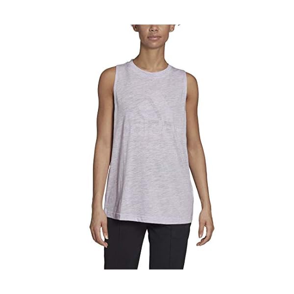 adidas-Womens-Winners-Tank-Top adidas Women's Sinners Tank Purple Tint X-Large