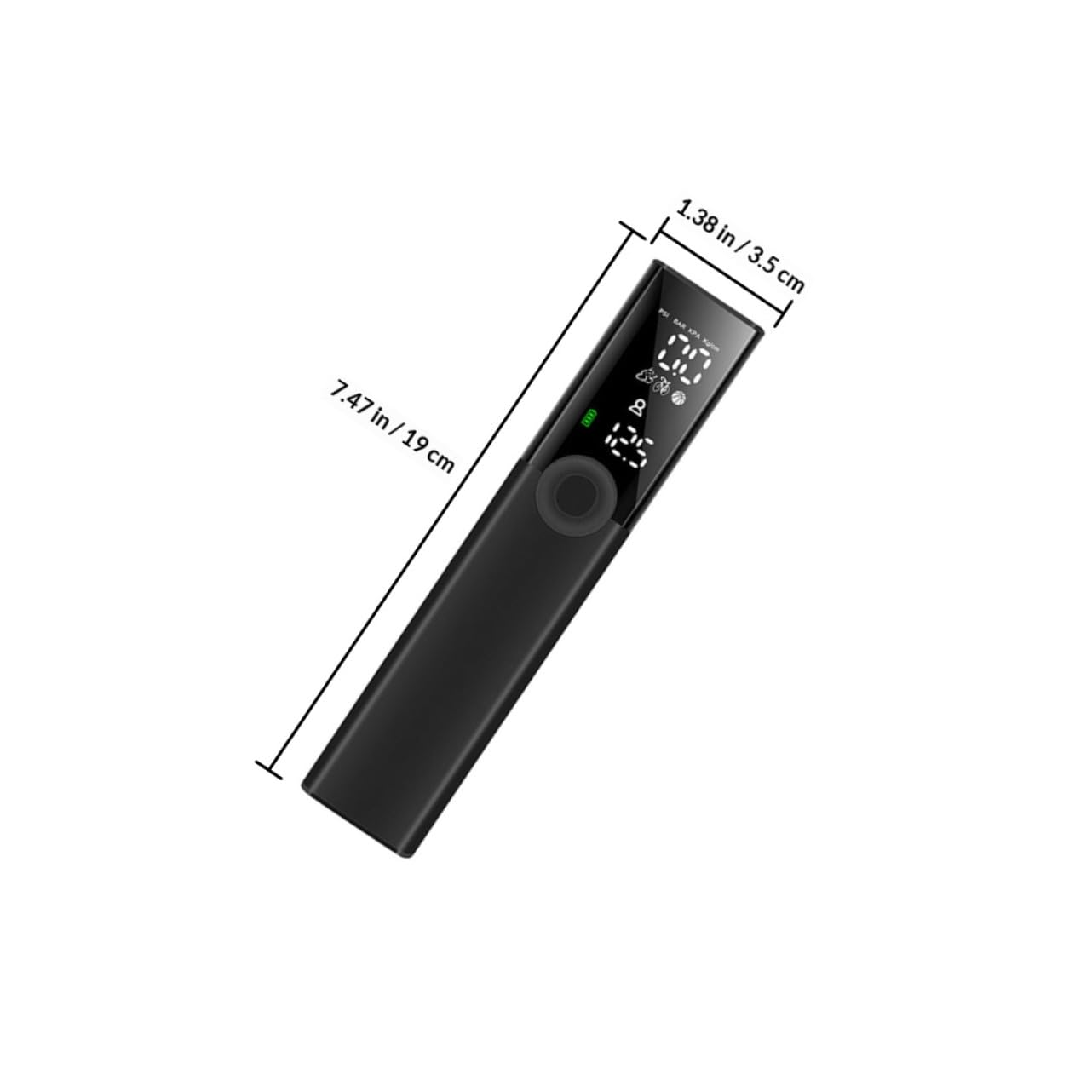 1pezzi Pompa Elettrica Per Pneumatici Compressore Portatile Per Biciclette Gonfiatore Mini Usb Ricaricabile Bassa Rumorosità Per e