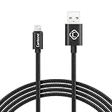 iPhone Cable, Cambond 10ft Long Durable Braided iPhone Cable MFI Certified for iPhone 7 / 7 Plus / 6s / 6s Plus, iPhone 6 / 6 Plus, 5s 5c 5, iPad Air, Mini, iPad Pro, iPad 4th gen (Black)