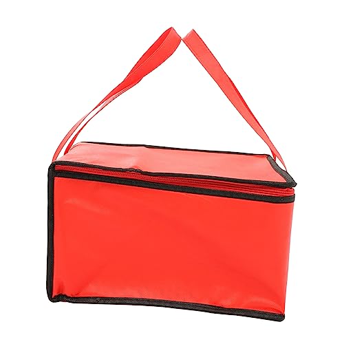 KICHOUSE 2Pcs Insulated Cake Carrier and Food Bag Waterproof Lunch Handbag for Seafood Pizza and Picnic Inch Lunchbox Packing Bag
