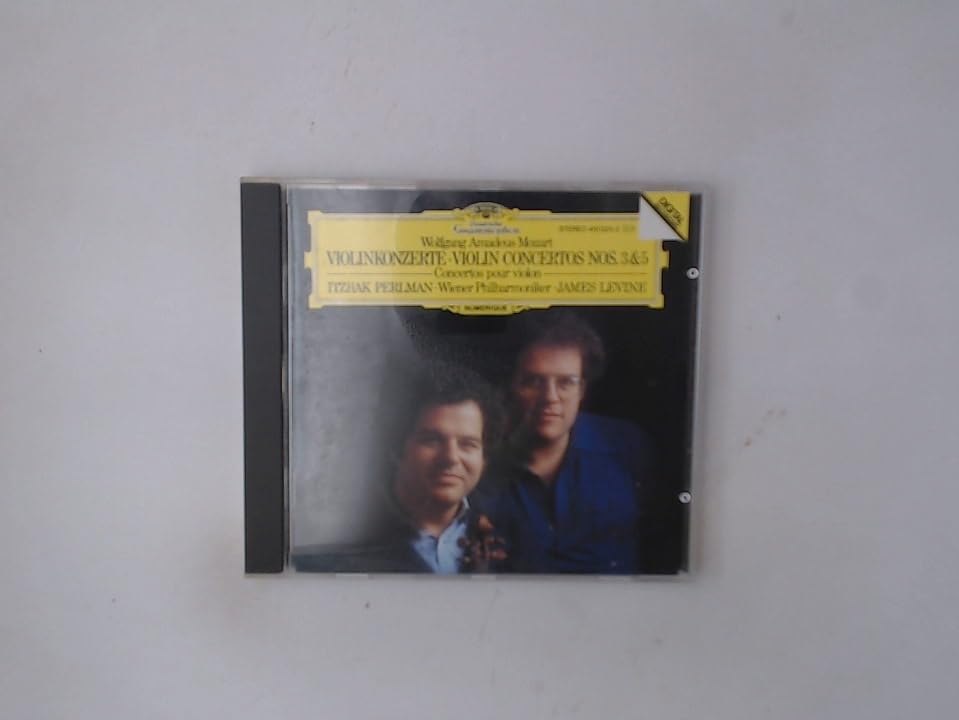 Mozart: Concertos Nos 3 & 5 [Audio CD] Mozart, Wolfgang Amadeus; Mozart and James Levine