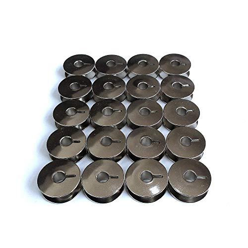 20 Metal Bobbins Fits Pfaff 130, 230, 260, 262, 332, 360, 362#9033S