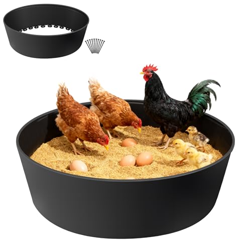Baignoire de sable pour poulailler diamètre 60 cm ×...