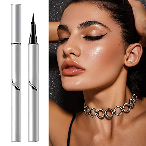 Organic Makeup Eyebrows Pencil Party Art Eyebrow Pencil Eyebrow Pencil Dark Styles Liquid Eyeliner Colorful Eyeliner Long Lasting 1Ml 3 Seconds Until Midnight #TOP2