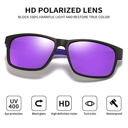 Lunettes de soleil polarisées UV400 tendance sports et cyclisme - 3