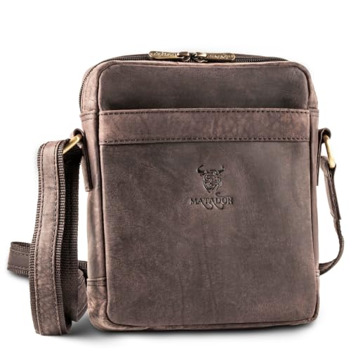 Bolso de piel MATADOR para hombre, bandolera pequeña de alta calidad y diseño elegante Gents