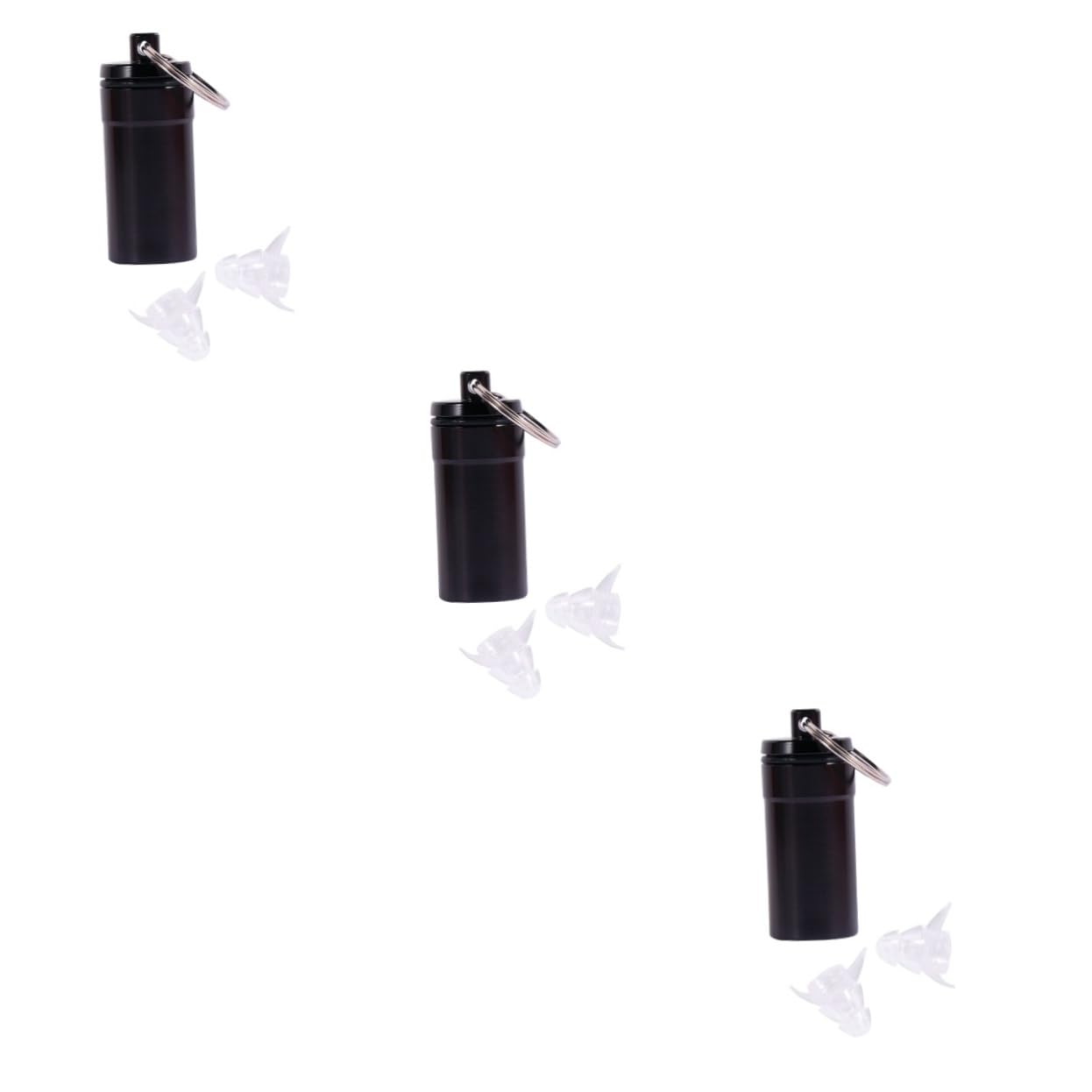 GLEAVI 3pares Tapones De Para Músicos Filtros De Reducción De Reutilizables y Superior Botella Portátil Perfectos Para Conciertos Discotecas y Actividades
