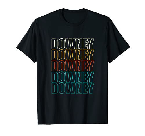 Downey California American CA USA Residente Ciudad natal Camiseta